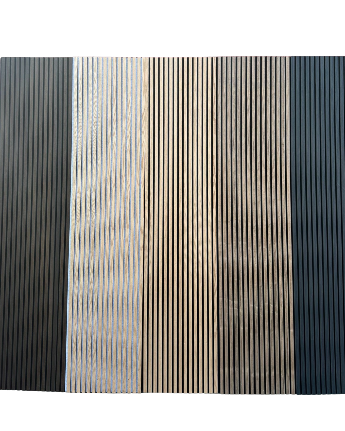 Akoestische wandpanelen - Smoked oak - 270x60cm