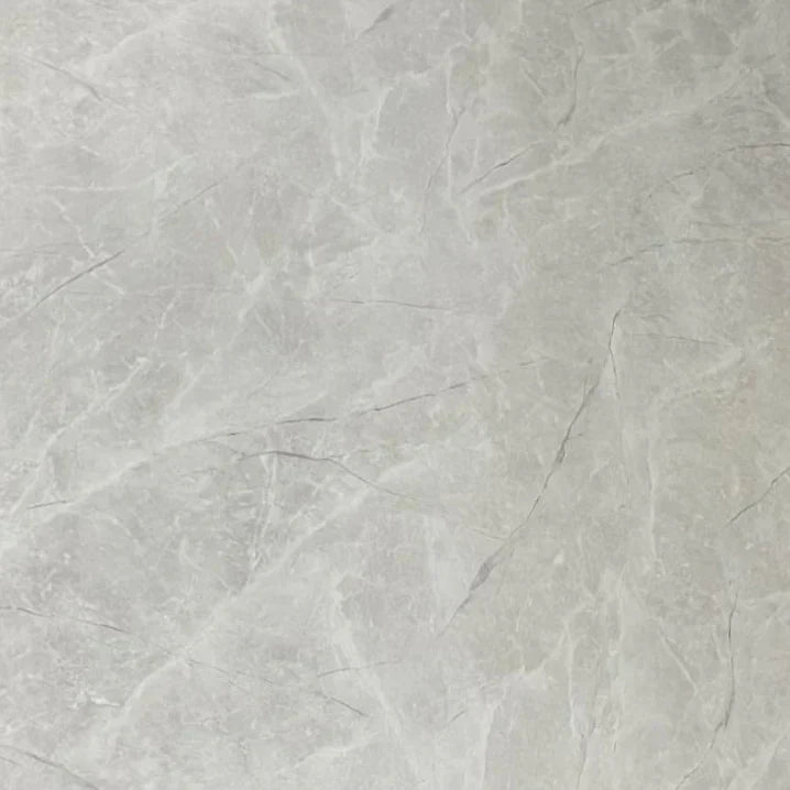Panneaux muraux en PVC marbre - Carnico gris mat - 260x122cm